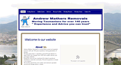 Desktop Screenshot of amathersremovals.com