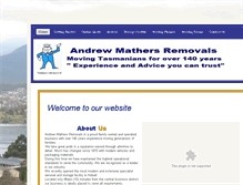 Tablet Screenshot of amathersremovals.com